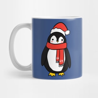 Christmas penguin cute illustration Mug